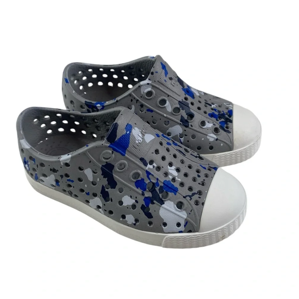 Native Jefferson Water Shoes Grey Size C7